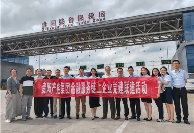 黨建引領(lǐng)聚合力  合作共贏謀發(fā)展——貴陽(yáng)產(chǎn)控集團(tuán)金融服務(wù)鏈企業(yè)與貴陽(yáng)綜保產(chǎn)發(fā)公司、貴金支付公司聯(lián)合開展黨建交流活動(dòng)