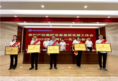 貴州陽光產權交易所黨委榮獲貴陽產控集團“先進基層黨組織”稱號